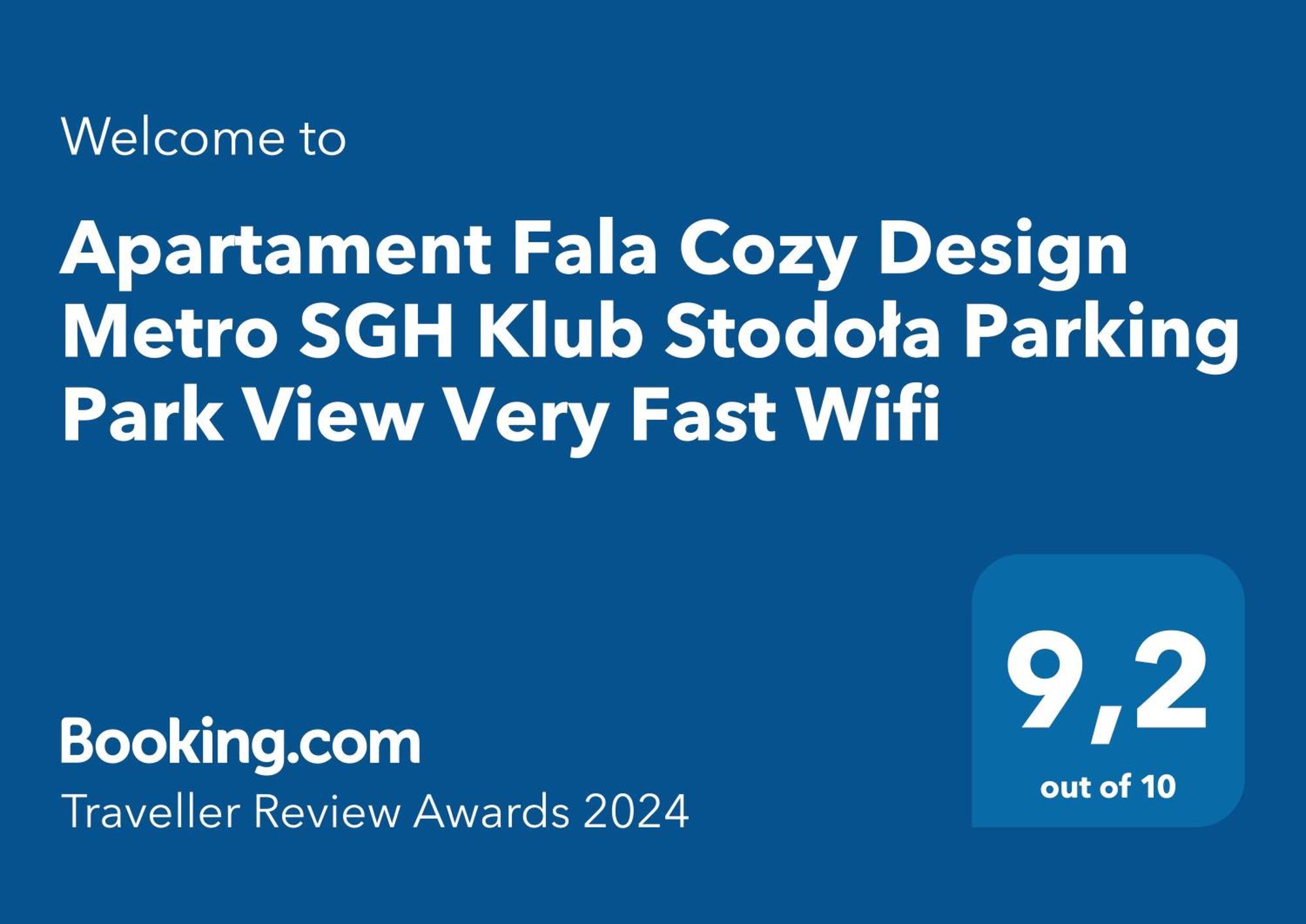 Apartament Fala Metro Sgh Klub Stodola Parking Parkview Fast Wifi Βαρσοβία Εξωτερικό φωτογραφία